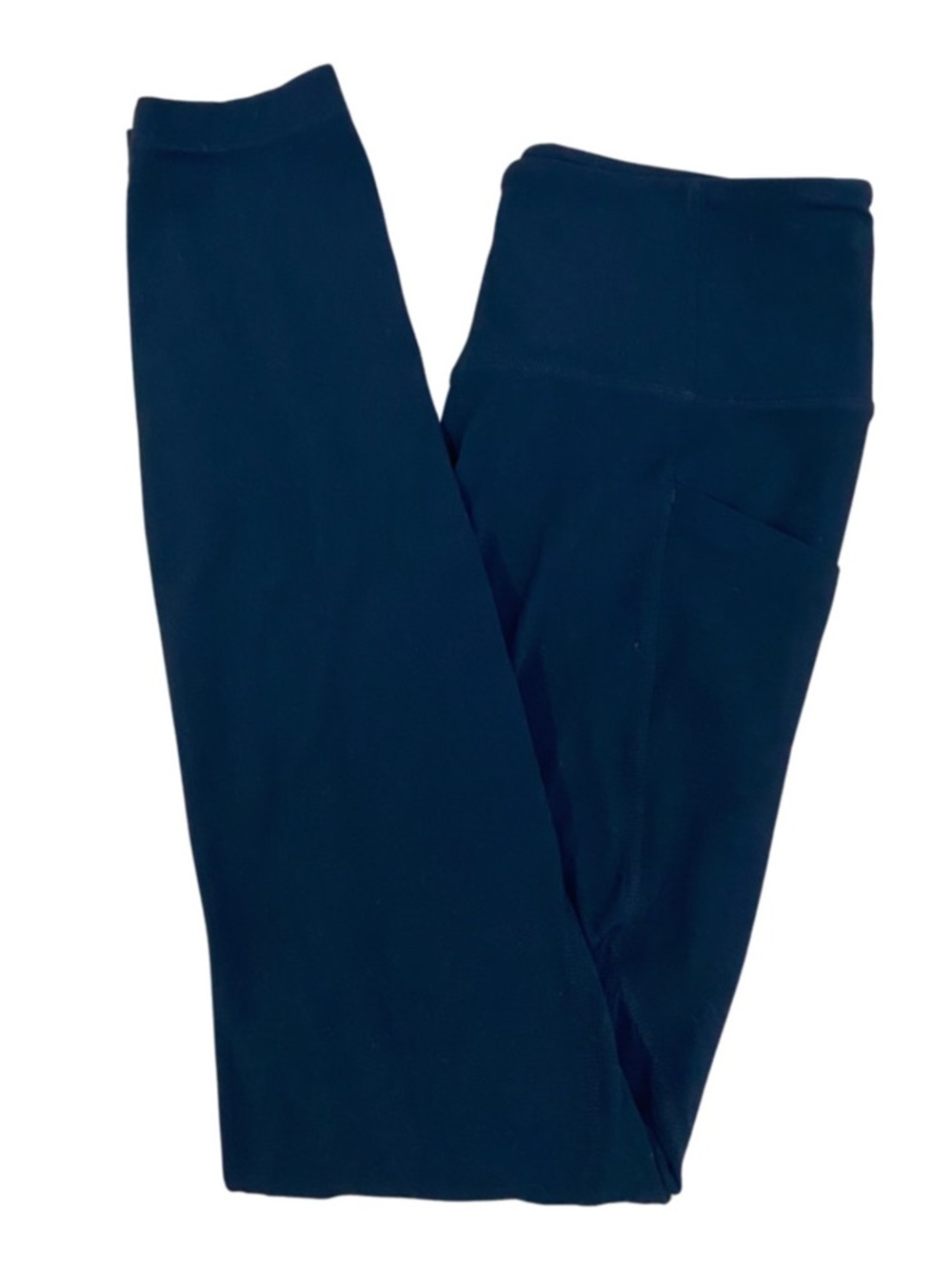 Athleta Black Leggings with Side Pockets - Size Small - Inseam 26” Yoga Pilates
